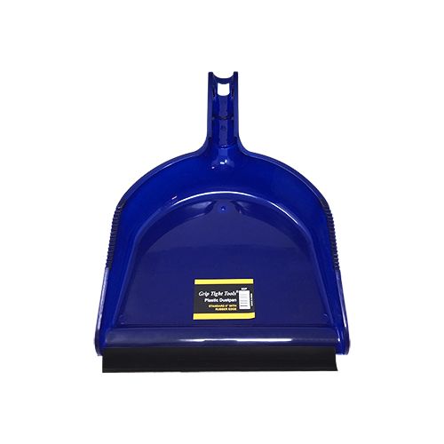 Groundsman Deluxe Cleaning Dustpan & Brush Set with Rubber Lip 